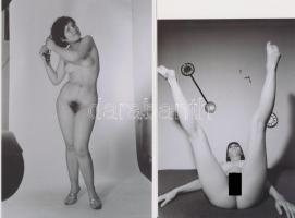 cca 1972 Minden lánynak volt egy álma, finoman erotikus fényképek, 6 db modern nagyítás korabeli neg...