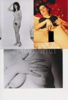 cca 1975 Vegyes mix, finoman erotikus fényképek, 9 db modern nagyítás korabeli negatívokról, 15x10 c...