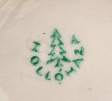 7 db különféle porcelán bögre ill. kiöntő (Drasche, Hollóházi, Zsolnay), különböző méretben, matricá...