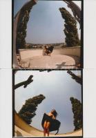 cca 1977 Hajladozó látomások, finoman erotikus fényképek, 4 db modern nagyítás korabeli negatívokról...