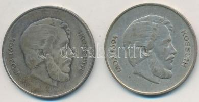 1947. 5Ft Ag "Kossuth" (2x) T:2-,3