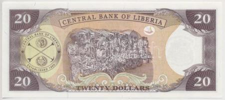 Libéria 2011. 20$ T:I,I-
Liberia 2011. 20 Dollars C:UNC,AU