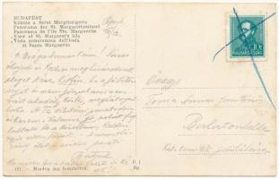 Budapest, kilátás a Margitszigetre, Margithíd