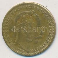1868GYF 20kr Cu "Magyar Királyi Váltó Pénz" korabeli hamisítvány (contemporary fake) T:2,2...