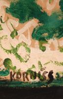 Korniss jelzéssel: Fehér alak. Olaj, vászon, 30×60 cm