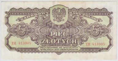 Lengyelország 1944. 5Zl T:III Poland 1944. 5 Zlotych C:F