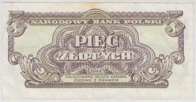 Lengyelország 1944. 5Zl T:III
Poland 1944. 5 Zlotych C:F