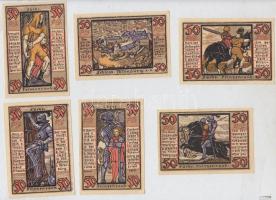 Németország / Weimari Köztársaság / Altenburg 1921. 50pf 6xklf T:I,I-
Germany / Weimar Republic / A...