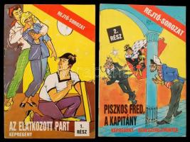 cca 1980-1990 24 db különféle képregény, leginkább a Rejtő-sorozatból, de van közte Star Wars és egy...