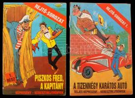 cca 1980-1990 24 db különféle képregény, leginkább a Rejtő-sorozatból, de van közte Star Wars és egy...