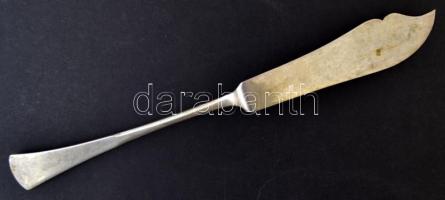 Ezüst (Ag.) halkés, jelzett, mesterjeggyel,  h:20,5 cm, nettó:38 g