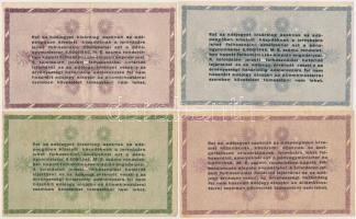 1946. 10db-os adópengő bankjegy tétel, közte sorozat- és sorszám nélküli T:vegyes