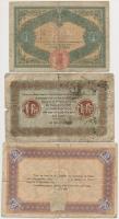 Franciaország / Nancy / Dijon 1919. 1Fr (2xklf) + 2Fr T:III,III-,IV
France / Nancy / Dijon 1919. 1 ...