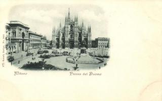 Milano, Milan; Piazza del Duomo / cathedral, square