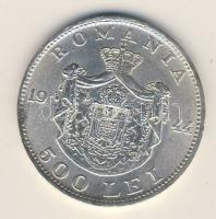 Románia 1944. 500L Ag T:2- pici ph