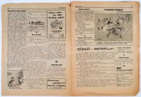 1943 A Drótkefe c. antiszemita élclap 3 száma, változó állapotban