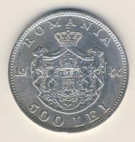 Románia 1944. 500L Ag T:2