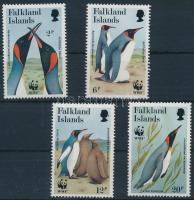 1991 WWF: pingvin 4 klf bélyeg Mi 538-541