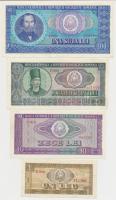 Románia 1966. 1L + 10L + 25L + 100L T:I-(csak egy db),III Romania 1966. 1 Leu + 10 Lei + 25 Lei + 100 Lei C:AU(only one pc),F