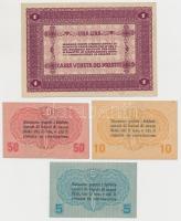 Olaszország / Velence / Osztrák-magyar megszállás 1918. 5c + 10c + 50c + 1L + 2L + 10L + 20L T:I-,II...