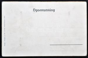 Vihnye, Vyhne; Új fürdőház, leporello képeslap, a leporellon többek között a település villái, gyárt...