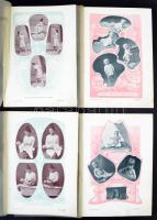 11 db vegyes nyomat Hugonnai Vilma: A nő mint háziorvos c. könyvből, hártyapapírral