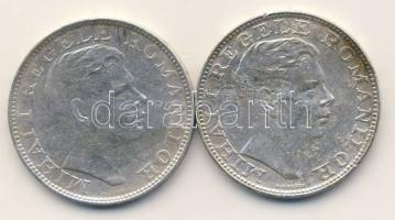 Románia 1942. 200L Ag (2x) T:2