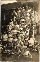 1911 Crikvenica, Bathing people, Wilim Berger photo (EB)
