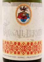 cca 1987 Tokaji furmint, száraz fehérbor, 0,35 l, fogyaszthatósága nem bevizsgált