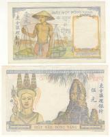 Francia Indokína 1945. 1P + 5P T:I-