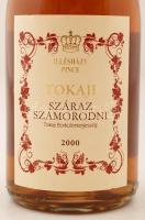 2000 Tokaji Szamorodni, száraz fehérbor (Illésházy Pince), 0,5 l, fogyaszthatósága nem bevizsgált