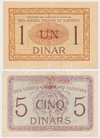 Szerb-Horvát-Szlovén Királyság 1919. 1D + 5D "20K" felülbélyegzéssel T:III
Kingdom of the...