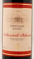 2008 Szekszárdi bikavér, száraz vörösbor (Szent Gaál pincészet), 0,75 l, fogyaszthatósága nem bevizs...