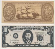 3db klf színházi kellék pénz, közte "Vígszínház", "Az örökös magyar filmvígjáték&quot...