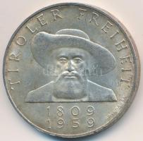Ausztria 1959. 50Sch Ag "Tiroli szabadság" T:2 Austria 1959. 50 Schilling Ag "Liberation of Tyrol" C:XF Krause KM#2888