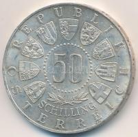 Ausztria 1963. 50Sch Ag "Tirol 600 éve egyesült Ausztriával" T:2
Austria 1963. 50 Schilli...