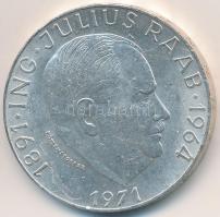 Ausztria 1971. 50Sch Ag "Julius Raab" T:2 kis ph. Austria 1971. 50 Schilling Ag "Julius Raab" C:XF small edge error