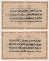 1946. 10.000AP (2x) sorszámkövetők T:I,I-