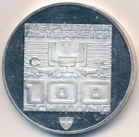 Ausztria 1976. 100Sch Ag "Innsbruck - XII. téli olimpia / Síelő" T:2 (PP)
Austria 1976. 1...