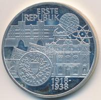 Ausztria 1995. 100Sch Ag "Első Köztársaság" T:1- (PP) Austria 1995. 100 Schilling Ag "First Republic" C:AU (PP)
