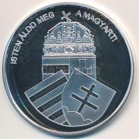 DN "Nemzetünk nagyjai - Kossuth Lajos" Ag emlékérem tanúsítvánnyal (10,37g/0.999/35mm) T:P...