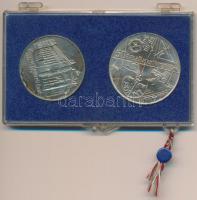 1974. 50Ft Ag + 100Ft Ag "MNB" pár, eredeti kék MNB plasztiktokban T:BU oxidáció
Adamo EM...