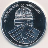 DN "Nemzetünk nagyjai - Károly Róbert" Ag emlékérem tanúsítvánnyal (10,37g/0.999/35mm) T:P...