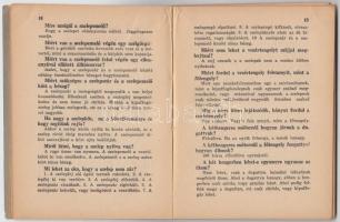 Hoffmann József: Előkészítő a gépjárművezetői vizsgára.
Bp.,1934, Törekvés Ny. 78 p