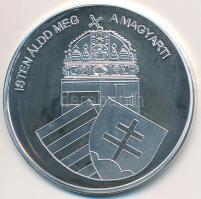 DN "Nemzetünk nagyjai - Szent István" Ag emlékérem tanúsítvánnyal (10,37g/0.999/35mm) T:PP