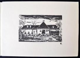 1981 Alma Mater Sárospatak 1531-1981. A metszeteket Imre Lajos készítette. 10 db fametszet, 15x21 cm...