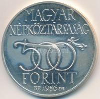 1986. 500Ft Ag "Budavár visszavétele 1686" T:BU felületi karc
Adamo EM97
