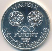 1986. 500Ft Ag "Budavár visszavétele 1686" T:BU
Adamo EM97