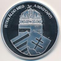 DN "Nemzetünk nagyjai - Rendszerváltók - Antall József és Göncz Árpád" Ag emlékérem tanúsí...