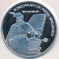 DN "Nemzetünk nagyjai - Könyves Kálmán" Ag emlékérem tanúsítvánnyal (10,37g/0.999/35mm) T:PP